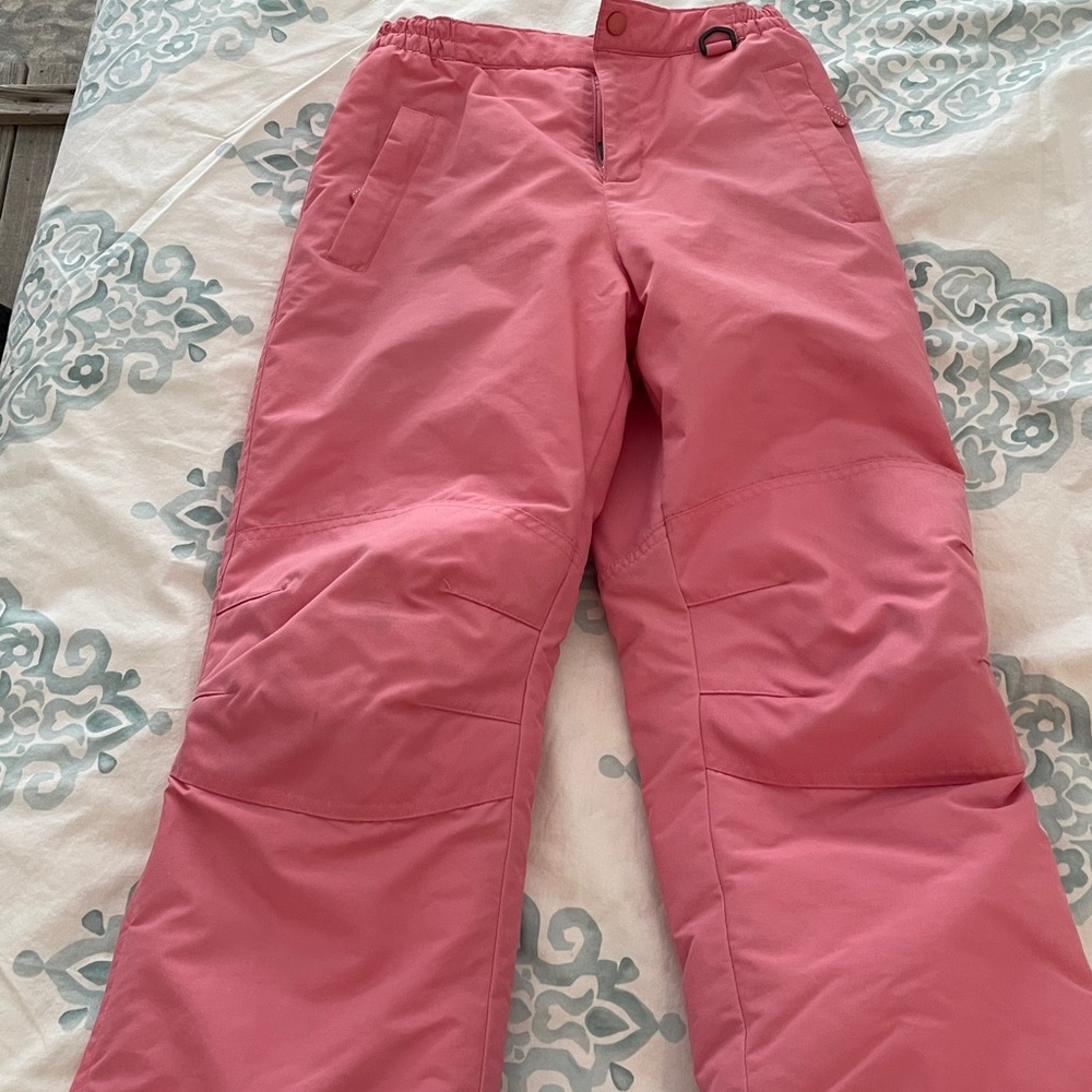 Girls lands end snow pants